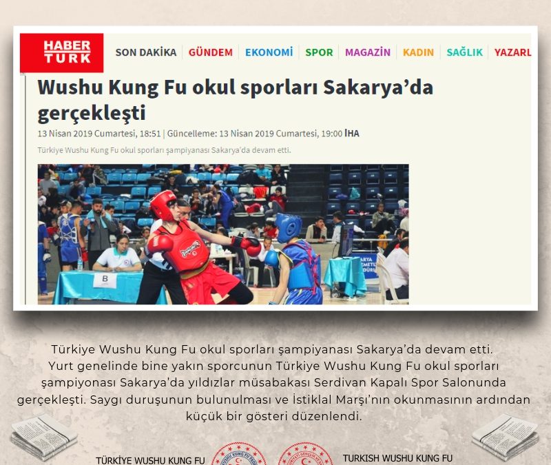 Wushu Kung Fu Okul Sporları Sakarya’da Gerçekleşti