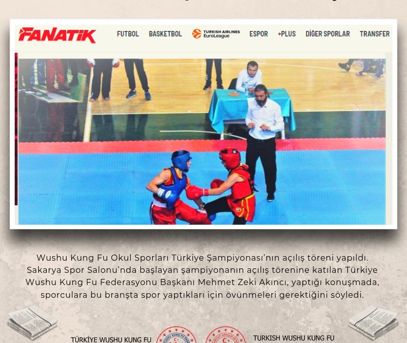 Wushu Kung Fu Şampiyonası başladı / Fanatik