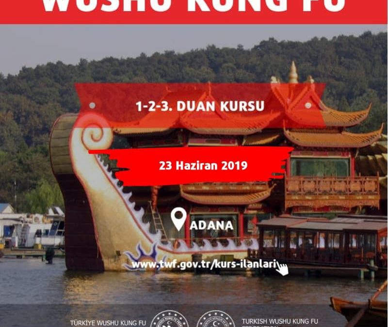 ADANA WUSHU KUNG FU  1-2-3. DUAN KURSU