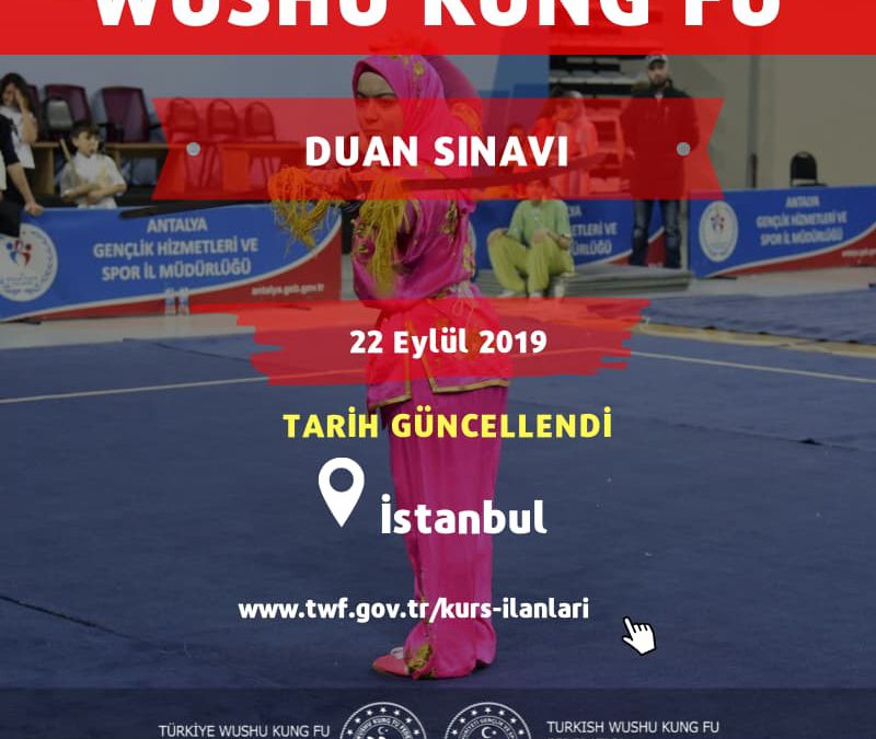 WUSHU KUNG FU 1-2-3- 4-5. DUAN SINAV