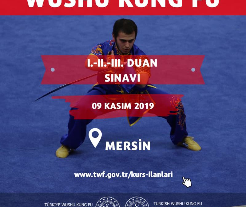 MERSİN I.-II.-III. DUAN   SINAVI – KASIM 2019