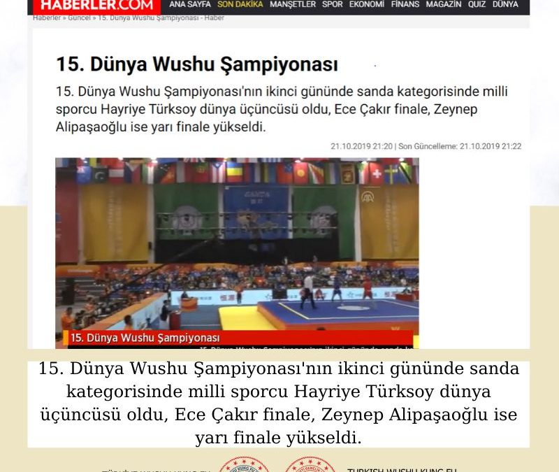 15. Dünya Wushu Şampiyonası