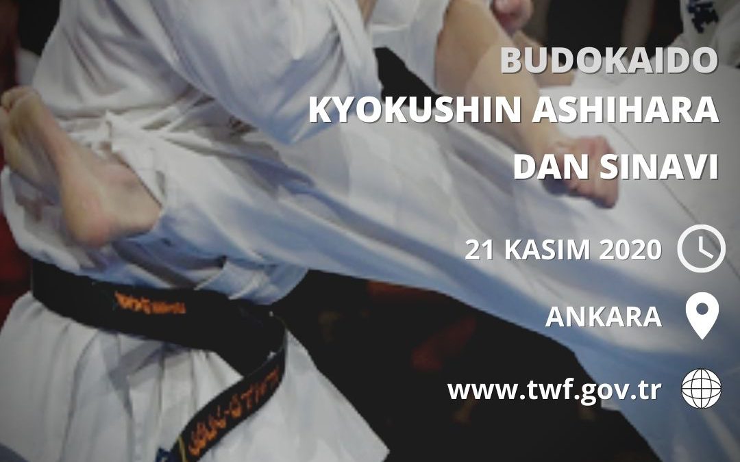 BUDOKAIDO KYOKUSHIN ASHIHARA DAN SINAVI ANKARA – 21 KASIM 2020