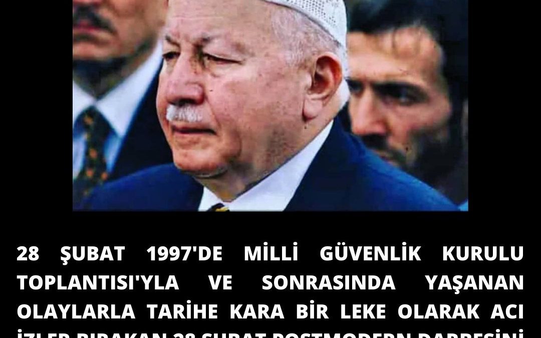 28 Şubat Postmodern darbesini ve temsil ettiği zihniyeti lanetliyoruz.