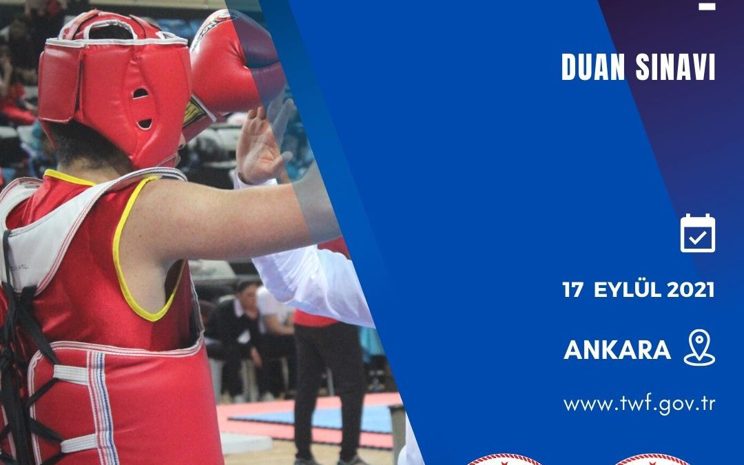 WUSHU KUNG FU DUAN SINAVI / 17 EYLÜL 2021 / ANKARA