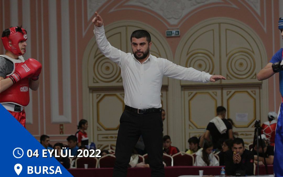 WUSHU ADAY HAKEM KURSU VE TERFİ SINAVI – 03-04 EYLÜL 2022 – BURSA