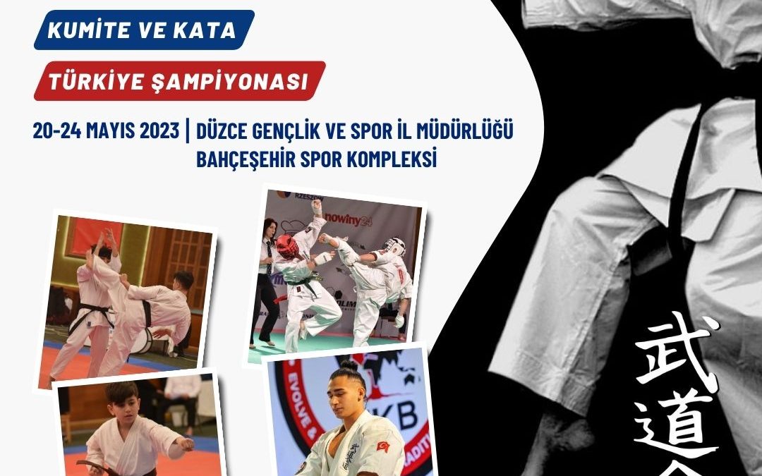 TÜRKİYE TEK YÜREK BUDOKAİDO KUMİTE VE KATA TÜRKİYE ŞAMPİYONASI / 20-24 MAYIS 2023 / DÜZCE