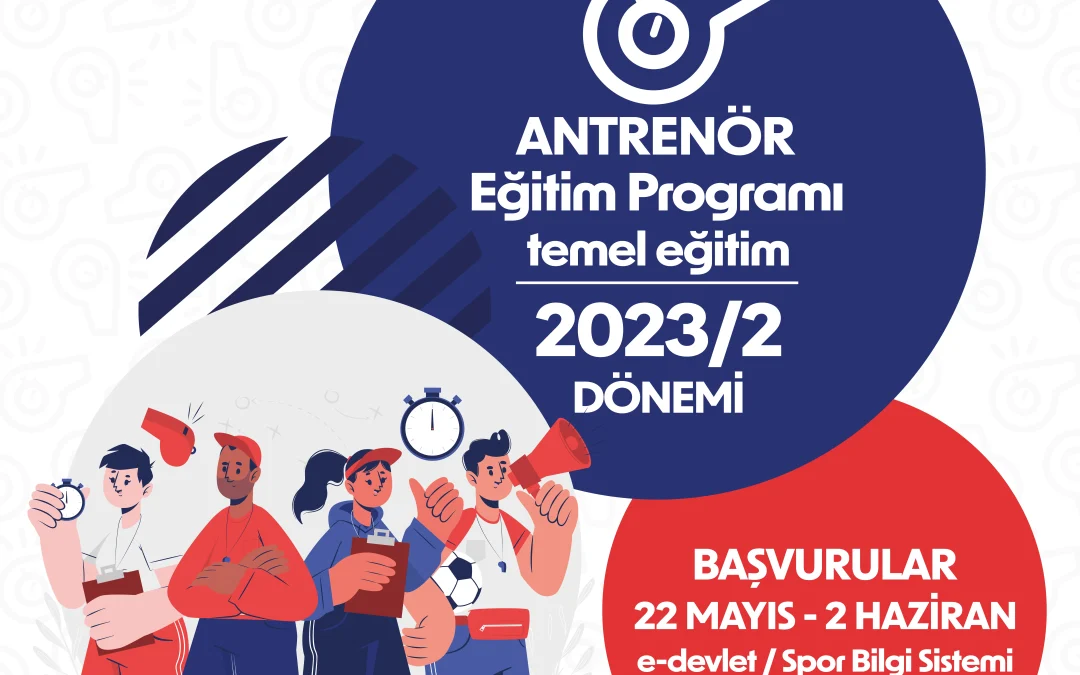 2023/2 Antrenör Temel Eğitim Programı Başvuruları Başladı⚠️