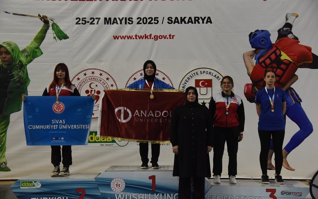 TÜRKİYE ÜNİVERSİTELER ARASI WUSHU KUNG FU ŞAMPİYONASI SAKARYA’DA DÜZENLENDİ