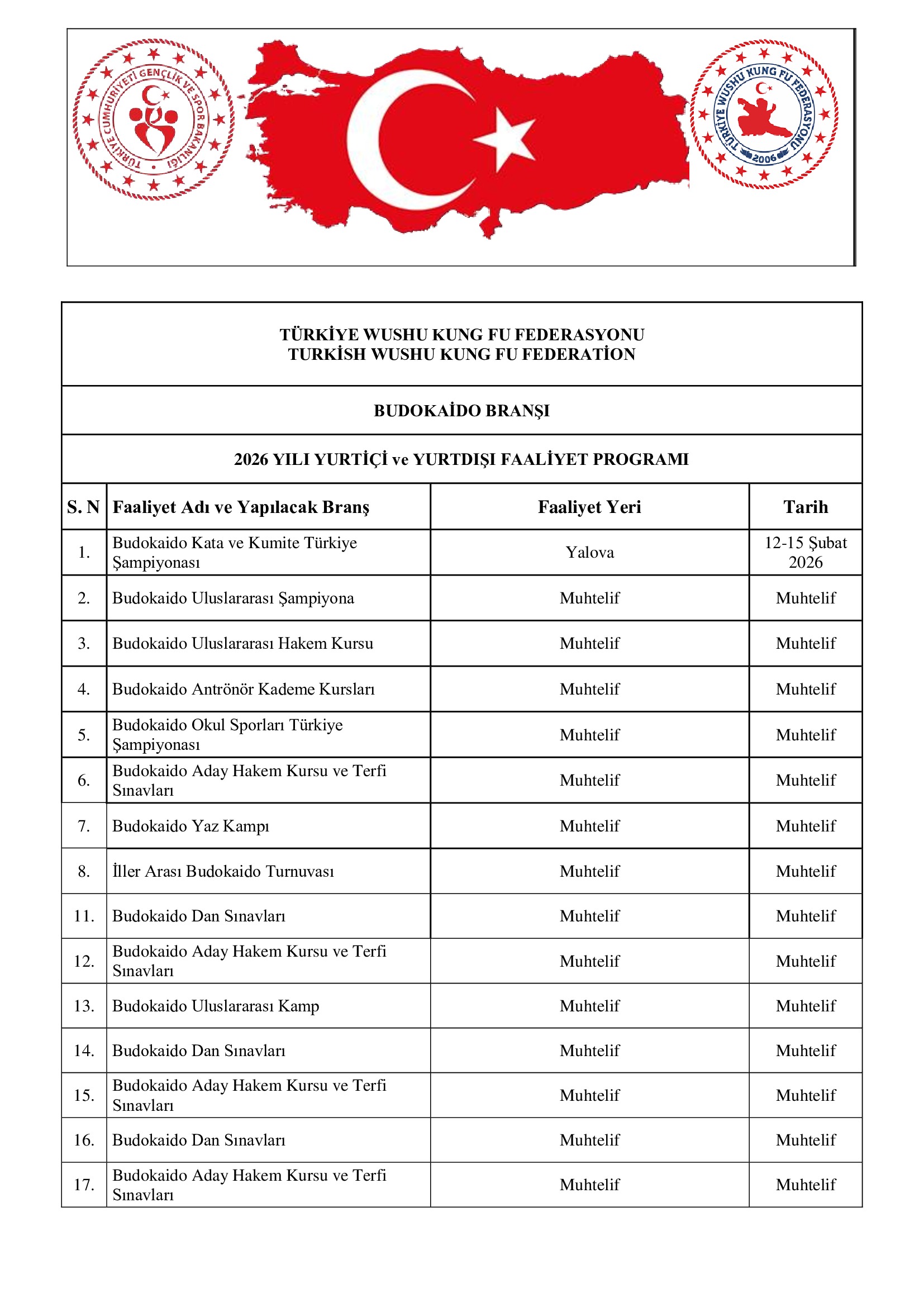 TÜRKİYE-WUSHU-KUNG-FU-FEDERASYONU-BUDOKAİDO-2026-YILI-FAALİYET-PROGRAMI